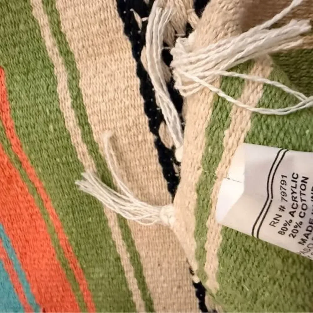 El Paso Saddleblanket Co Striped blanket/rug $40 Stamford